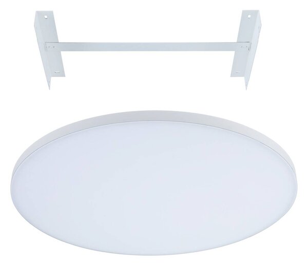 Paulmann Velora LED panel ZigBee CCT kerek Ø 60 cm panel, dimmelhető, Fehér / opál, Nappali / Étkező, fém, Modern