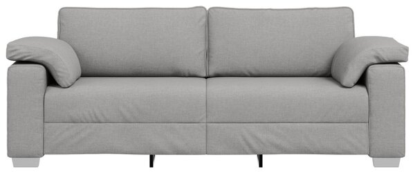 3-Fős kanapé Felhőszürke 220 cm szövet
