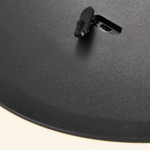 Nordlux LED álló világítás Kettle Tripod fém, búra 36 cm, dimmelhető, fém, Dizájn
