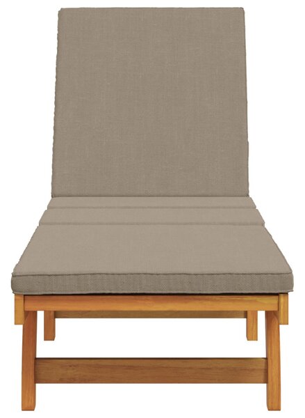 Napozó Barna 199 x 63 x 85 cm Tömör Akácfa