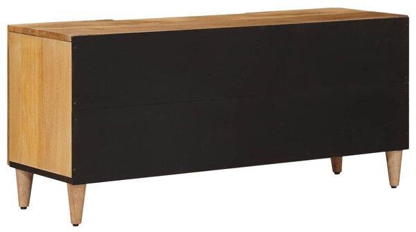 TV szekrény Természetes 105 x 33,5 x 46 cm Tömör Mangófát