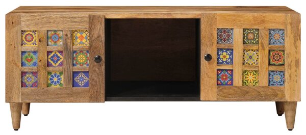 Dohányzóasztal Természetes 100 x 54 x 40 cm Tömör Mangófát