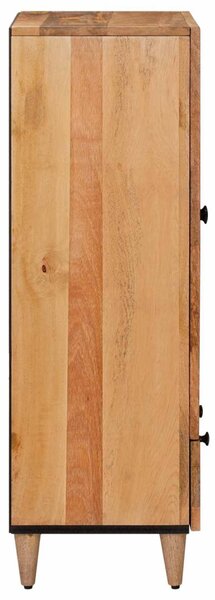 Magasfiú fiókkal Természetes 60 x 33,5 x 100 cm Tömör Mangófát