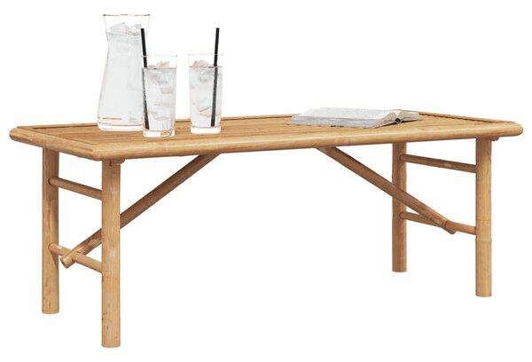 Dohányzóasztal Barna 110 x 50 x 43 cm bambusz