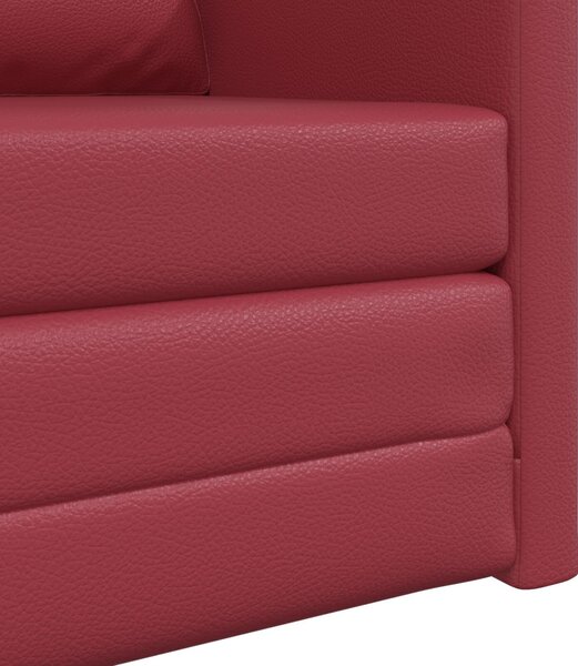 Kanapéágy 60cm Bordó Mübőr