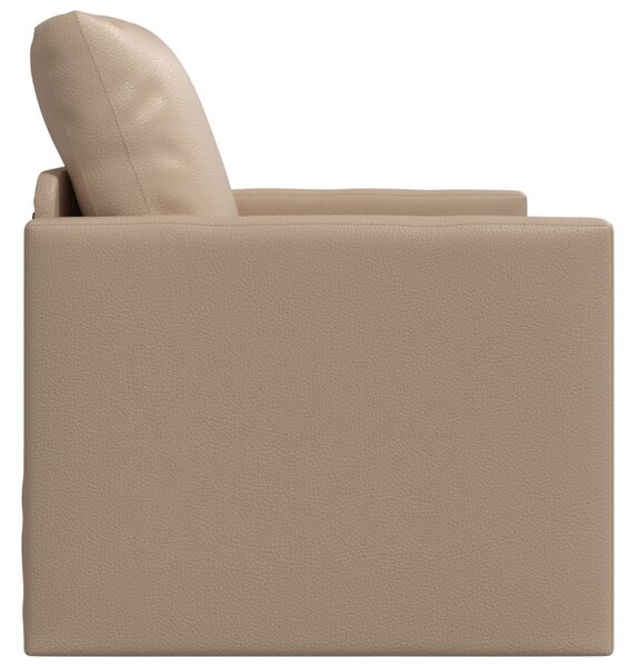 VidaXL Kanapéágy 60cm Cappuccino Mübőr