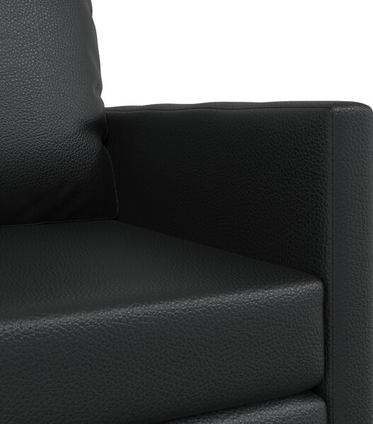 VidaXL Kanapéágy 60cm Fekete Mübőr