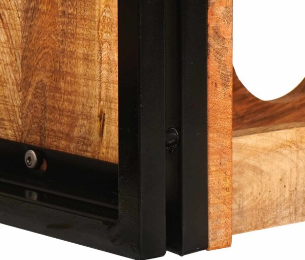 Borágas Barna 100 x 45 x 33 cm Tömör Durva Mangófában
