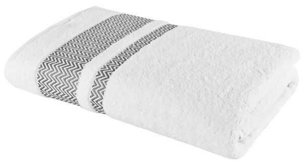 EMI Ates fehér pamut fürdőlepedő 70x140 cm