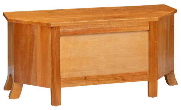 TV szekrény Természetes 100 x 40,5 x 46 cm Tömör Mahagóni Fa