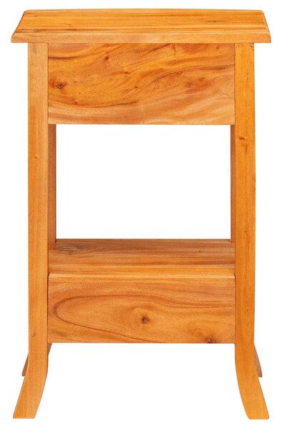 Konzolasztal Természetes 50,5 x 30 x 75,5 cm Tömör Mahagóni Fa