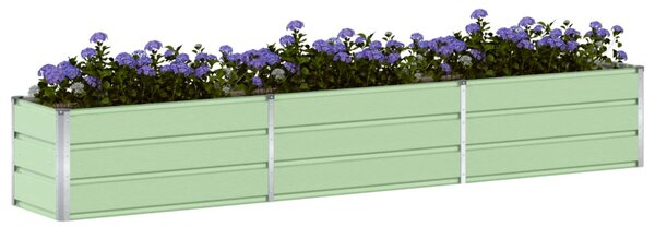 Növénytartó Pasztell Zöld 290 x 50 x 45 cm Horganyzott acél