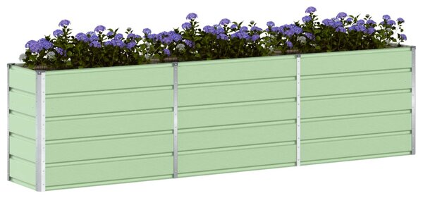 Növénytartó Pasztell Zöld 290 x 50 x 75 cm Horganyzott acél