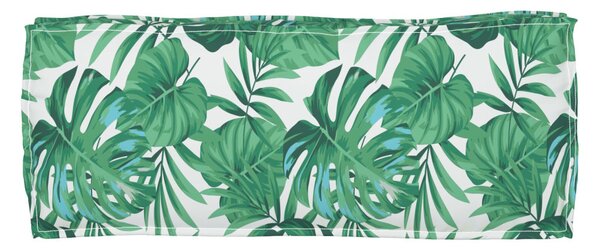 Raklap párnák padhoz 2 db Levél mintás 100x40x8 cm Oxford anyag