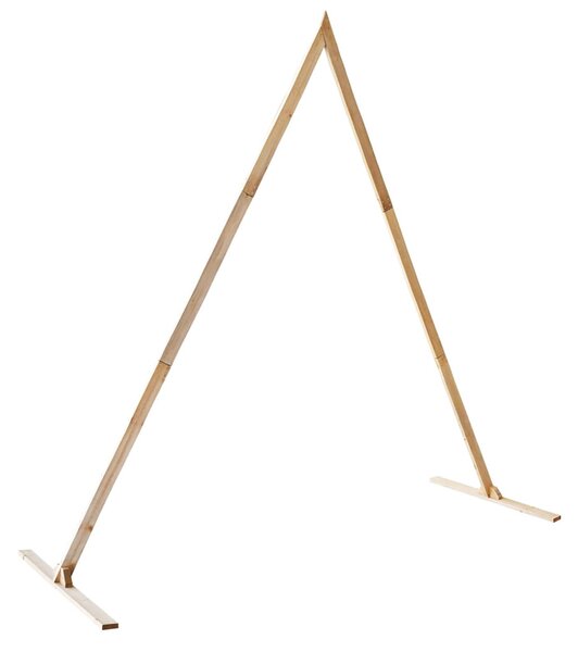 Esküvői Ív Világos Barna 202 x 95 x 254 cm Tömör fenyőfa