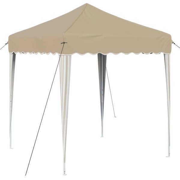 Parti sátor 195 x 195 x 245 cm Krémszínű Oxford Szövet