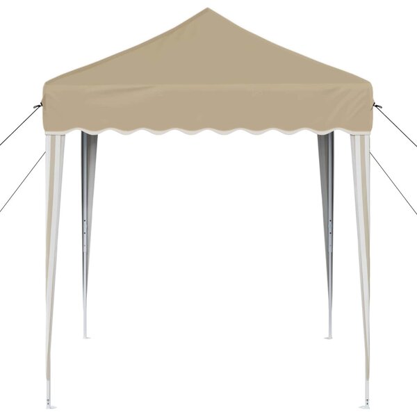 Parti sátor 195 x 195 x 245 cm Krémszínű Oxford Szövet
