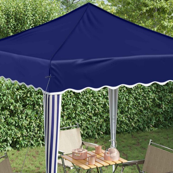 Parti sátor 195 x 195 x 245 cm Kék Oxford Szövet