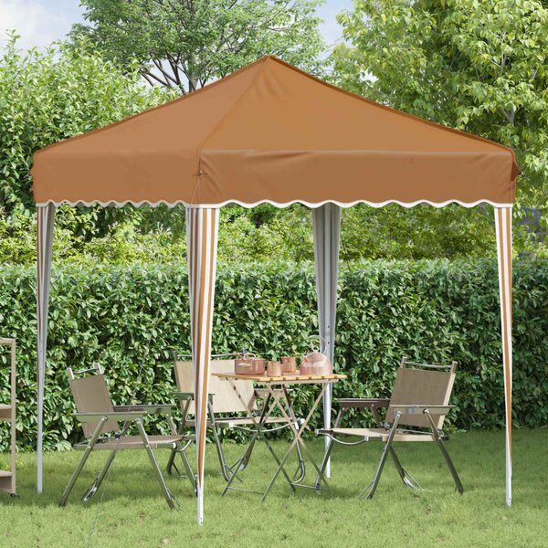 Parti sátor 195 x 195 x 245 cm Bézs Oxford Szövet