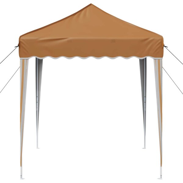 Parti sátor 195 x 195 x 245 cm Bézs Oxford Szövet
