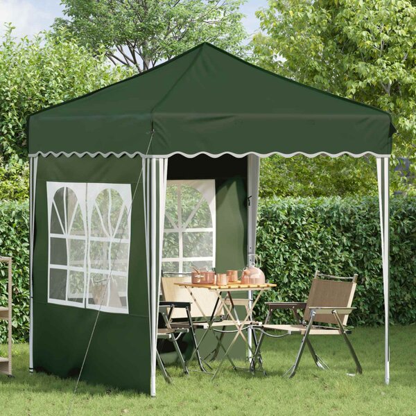 Parti sátor 195 x 195 x 245 cm Zöld Oxford Szövet