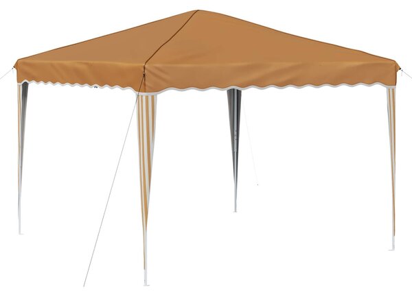 Parti sátor 288 x 288 x 245 cm Bézs Oxford Szövet