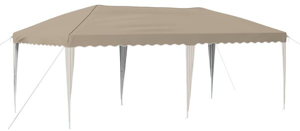 Parti sátor 575 x 290 x 245 cm Krémszínű