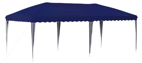 Parti sátor 575 x 290 x 245 cm Kék 210D Oxford ezüst bevonattal