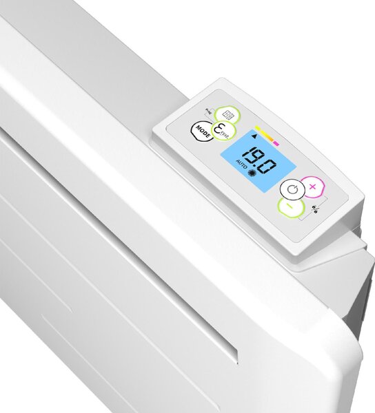 Noirot E222117 Amaroc H 2000 BL kerámia fűtőtest, 2000 W, IP24 védettség, nyitott ablak érzékelő, gyermekzár, fali kivitel
