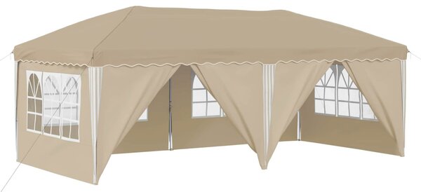 Parti sátor 575 x 288 x 245 cm Krémszínű