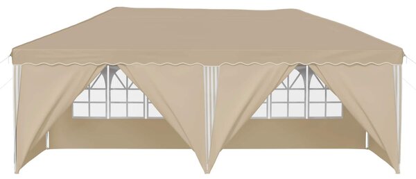 Parti sátor 575 x 288 x 245 cm Krémszínű
