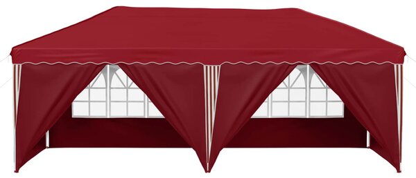 Parti sátor 575 x 288 x 245 cm Burgundi