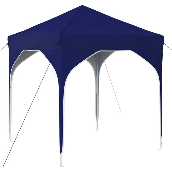 Parti sátor 194 x 194 x 245 cm Kék 210D Oxford ezüst bevonattal