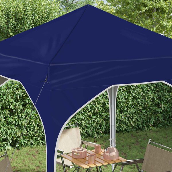 Parti sátor 194 x 194 x 245 cm Kék 210D Oxford ezüst bevonattal