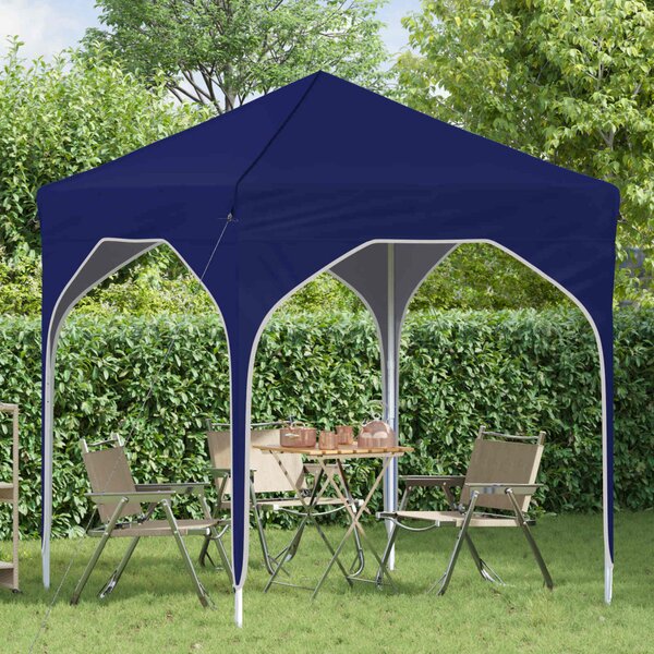 Parti sátor 194 x 194 x 245 cm Kék 210D Oxford ezüst bevonattal
