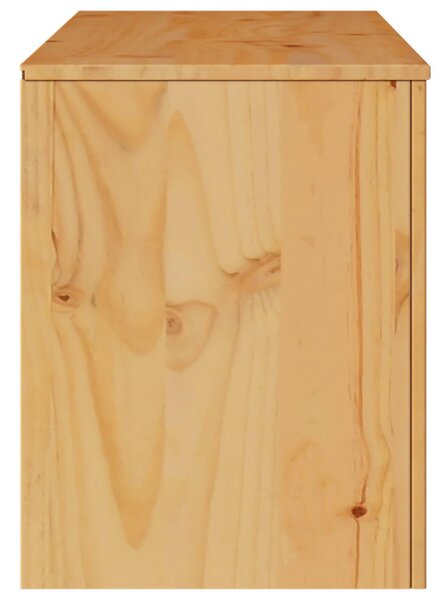 TV Szekrény "DRAMMEN" 99x43x55 cm Tömör Fenyő