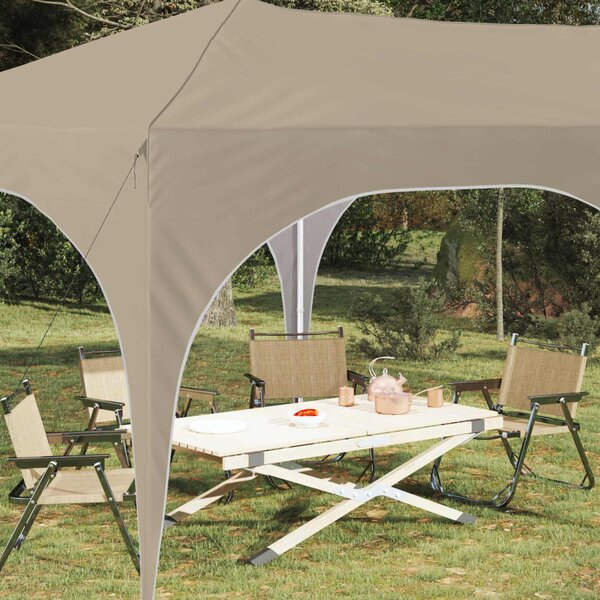 Parti sátor 575 x 288 x 245 cm Krémszínű Oxford Szövet
