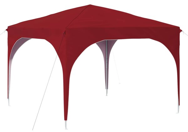 Parti sátor 290 x 290 x 245 cm Burgundi