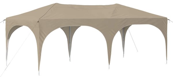 Parti sátor 575 x 288 x 245 cm Krémszínű Oxford Szövet