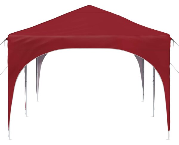 Parti sátor 575 x 288 x 245 cm Burgundi Oxford Szövet