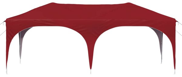 Parti sátor 575 x 288 x 245 cm Burgundi Oxford Szövet