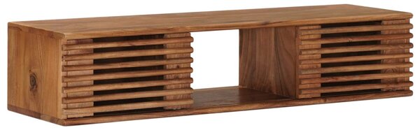 TV szekrény tárolóval ajtóval Természetes 105 x 30 x 22,5 cm