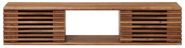 TV szekrény tárolóval ajtóval Természetes 105 x 30 x 22,5 cm