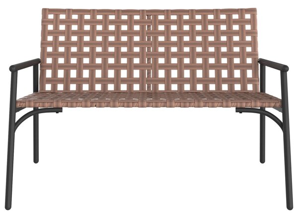 Kerti Szék Barna 110,5 x 79 x 75,5 cm polirattan