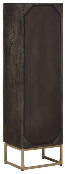 Magasfiú Bronz 35 x 30 x 120 cm Tömör Mangófa és Műszaki Fa
