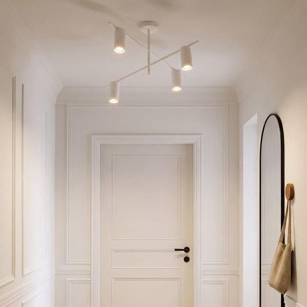 Mennyezeti Lámpa Lindby, Marilou, dimmable, Fehér, Nappali, Fém, Modern