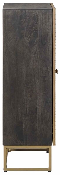 Magasfiú Bronz 53,5 x 30 x 95 cm Tömör Mangófa és Műszaki Fa