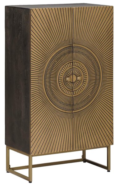 Magasfiú Bronz 53,5 x 30 x 95 cm Tömör Mangófa és Műszaki Fa