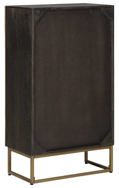 Magasfiú Bronz 53,5 x 30 x 95 cm Tömör Mangófa és Műszaki Fa