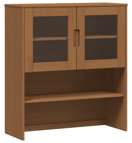 Kagy Karamell 90 x 35 x 100 cm Tömör fenyőfa és edzett üveg